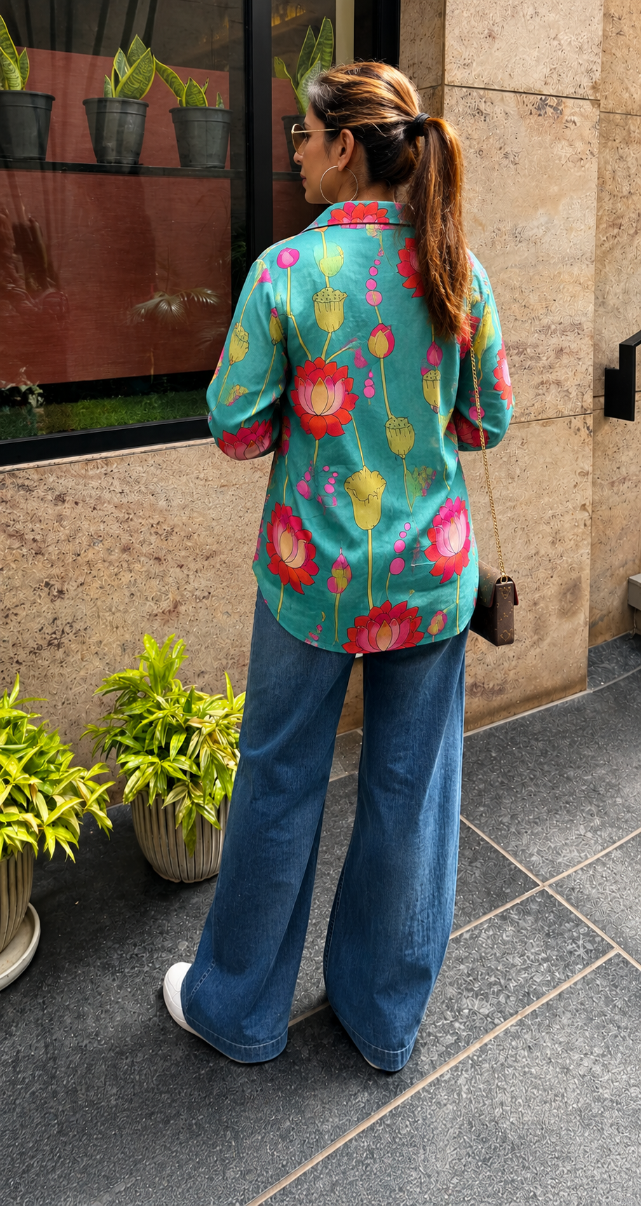 Floral Drift Printed Shirt