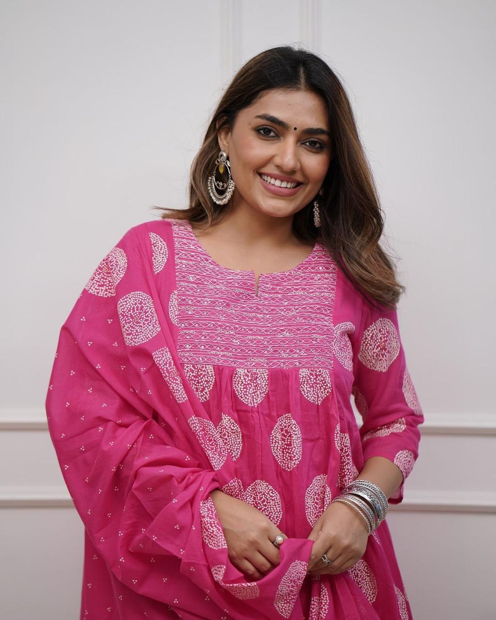 Cotton Print Suit set