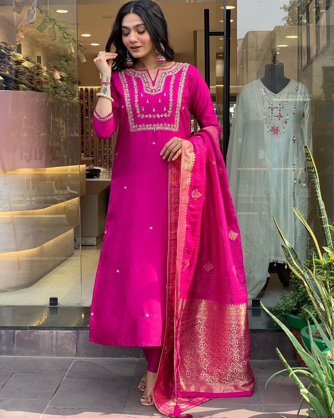 Pink Pari Suit Set