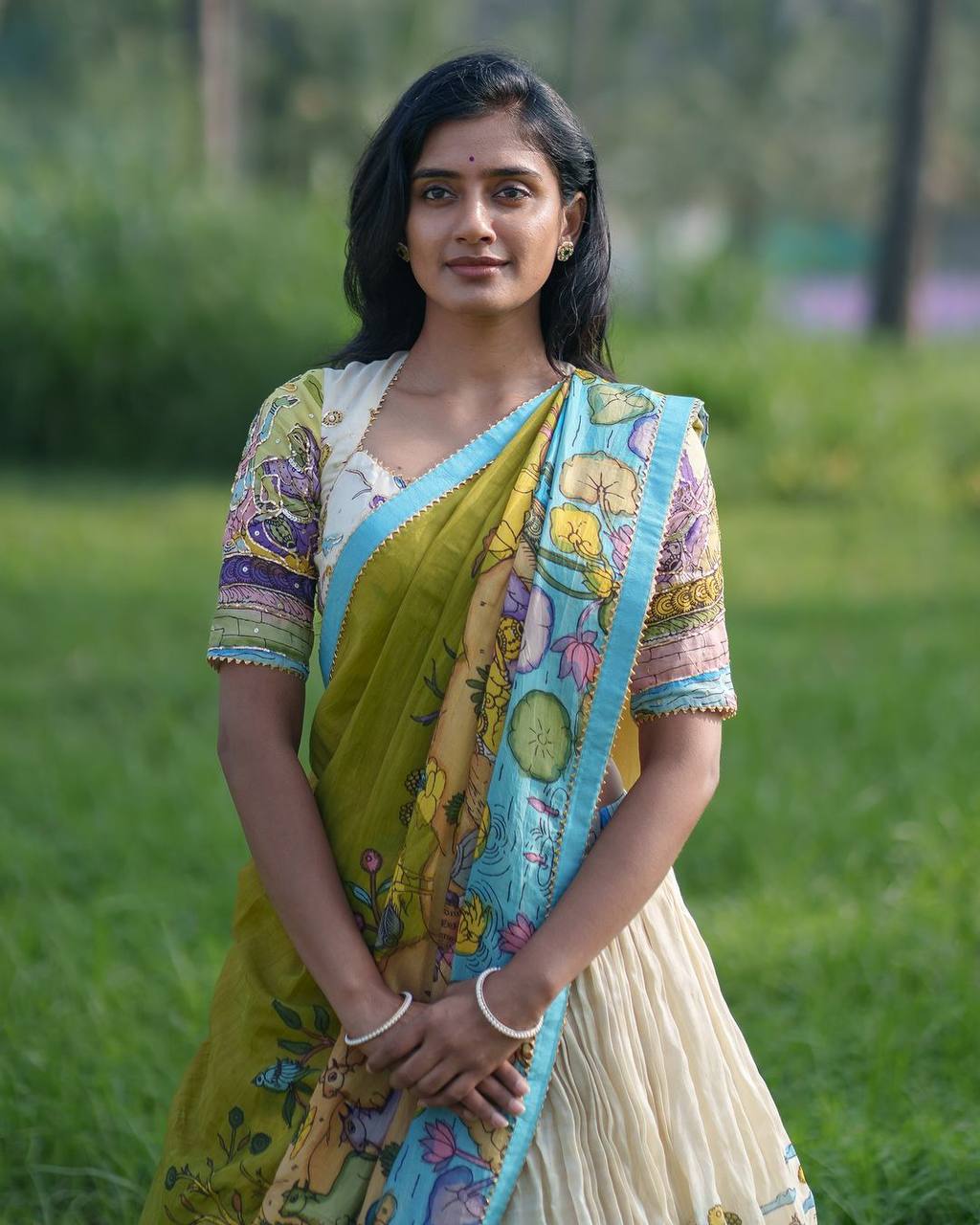 Kalamkari Lehenga Choli