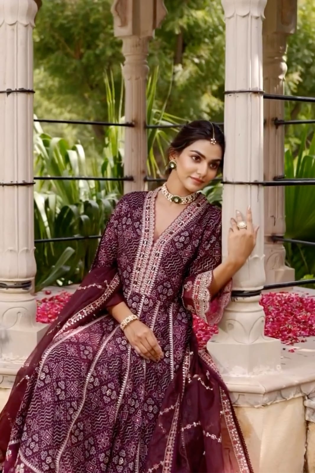 Anarkali Suit Set
