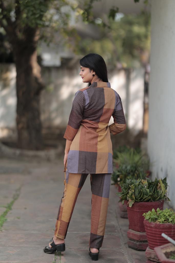 Cotton Fabric Co-ords Set for Women