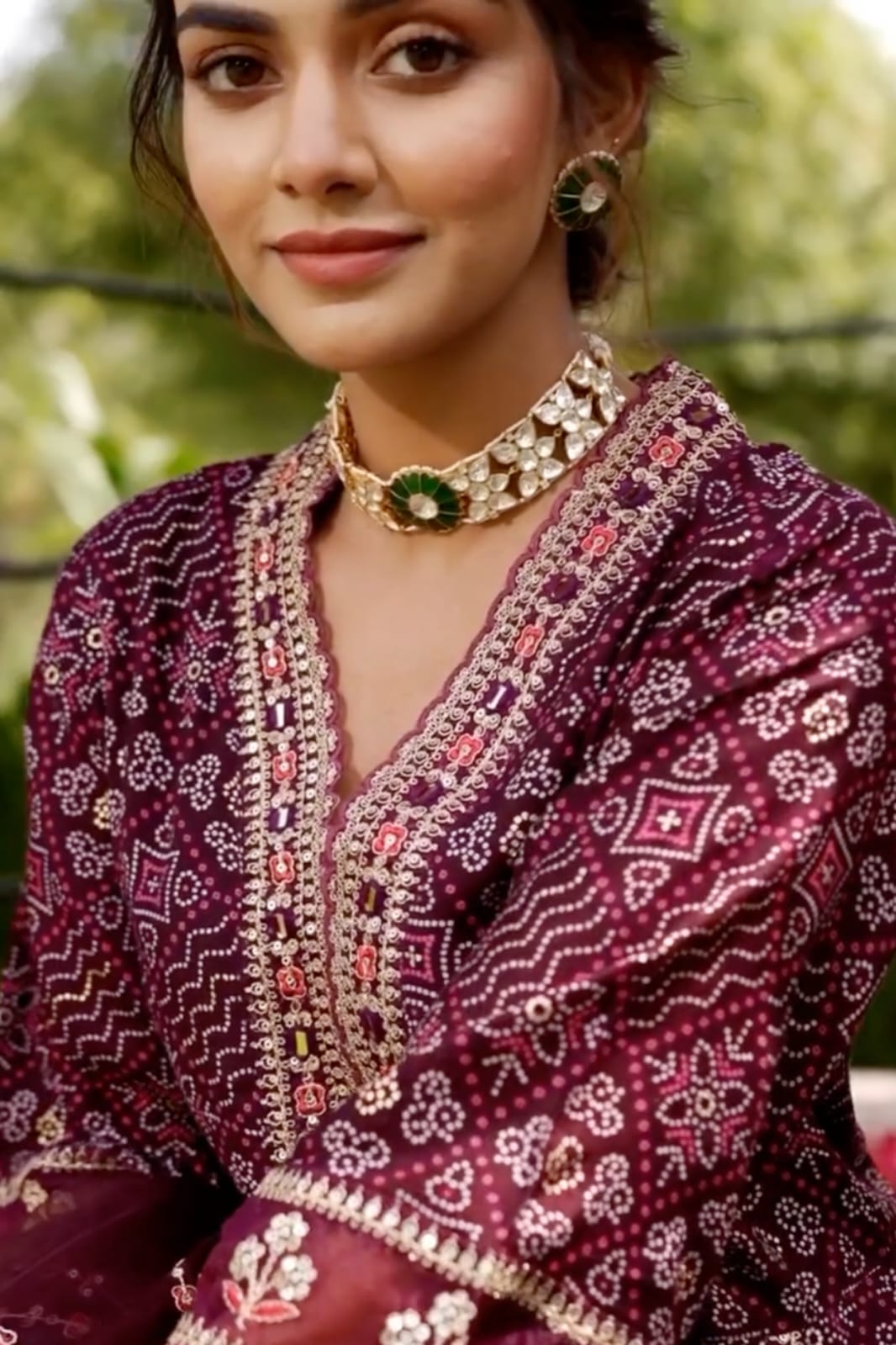 Anarkali Suit Set