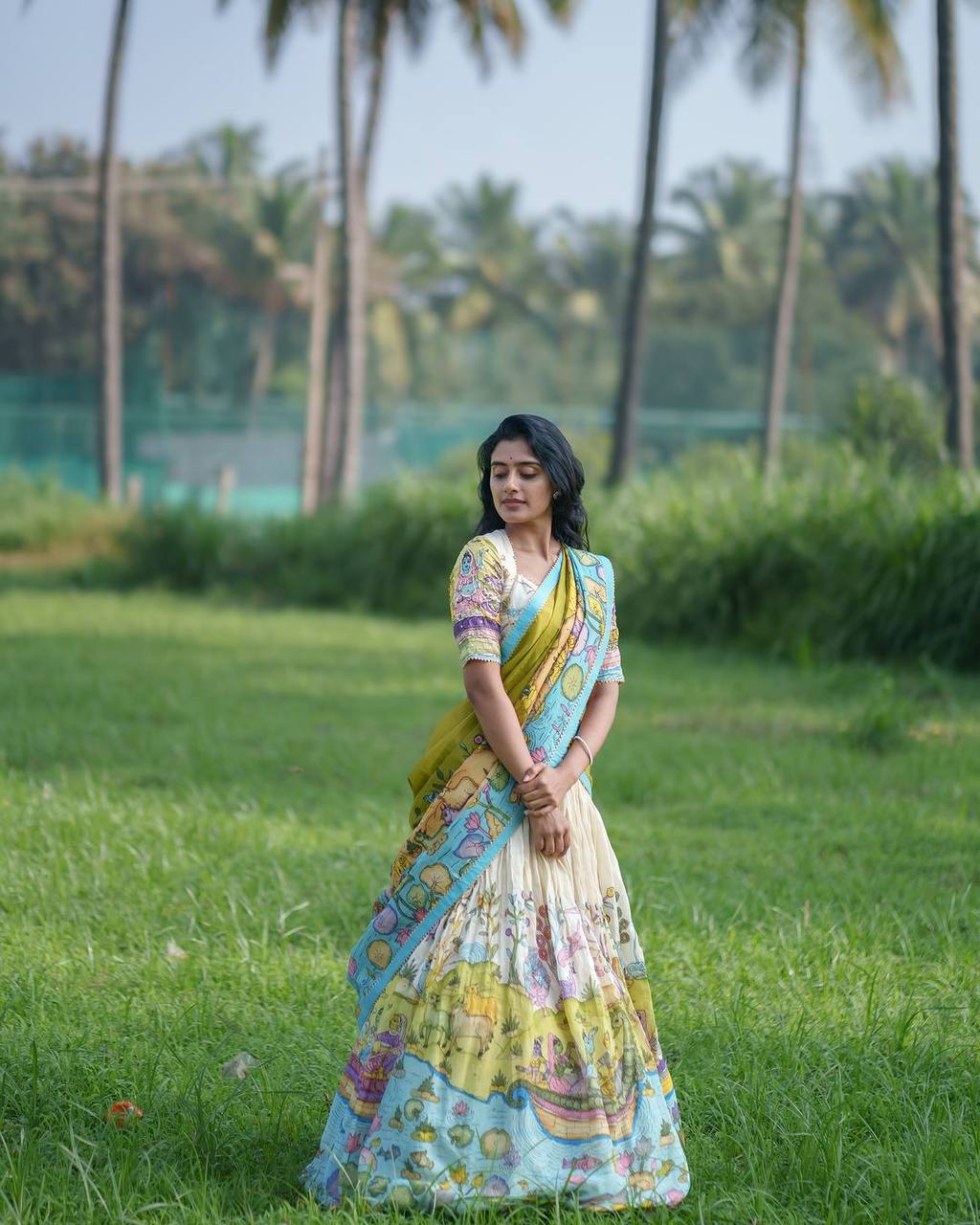 Kalamkari Lehenga Choli