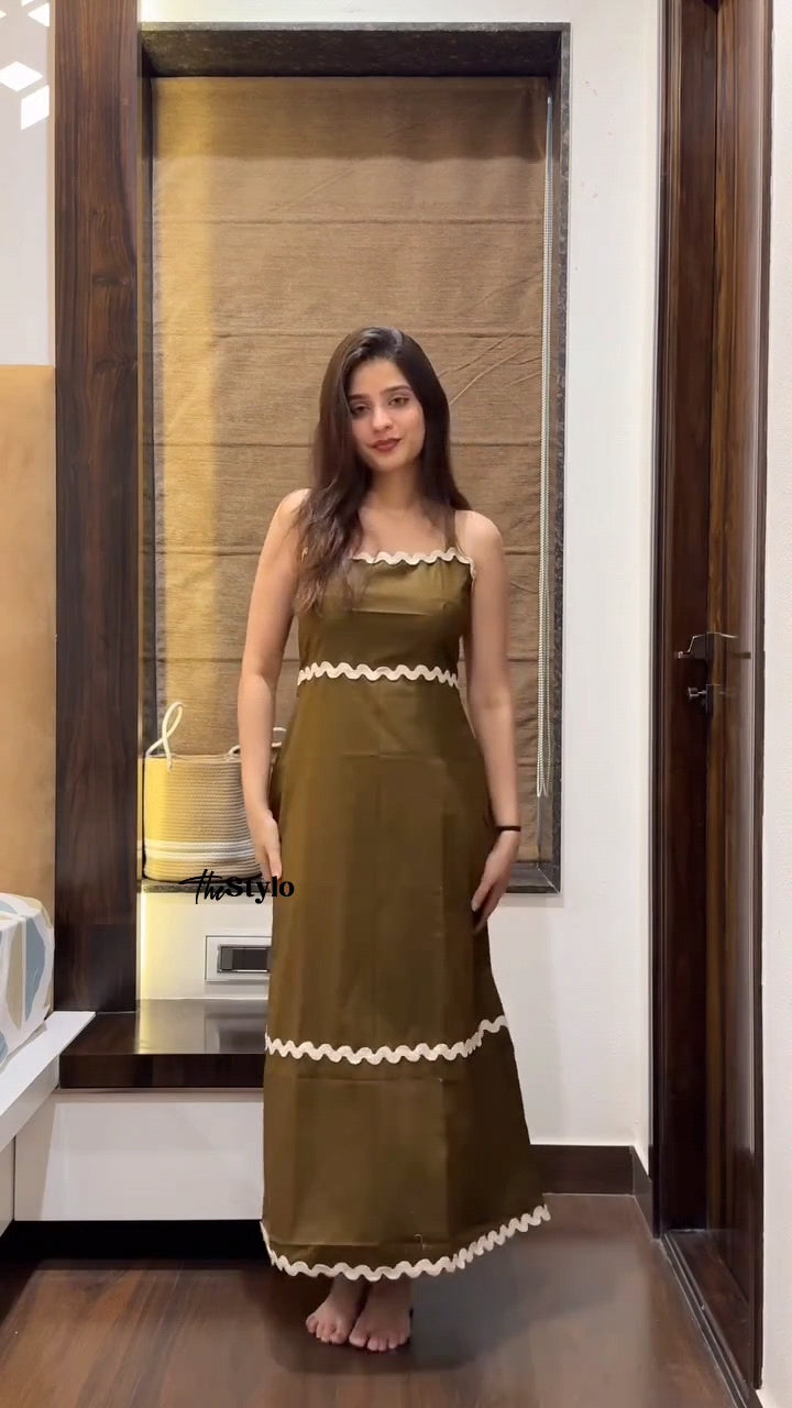 Mahendi Green Maxi One Piece