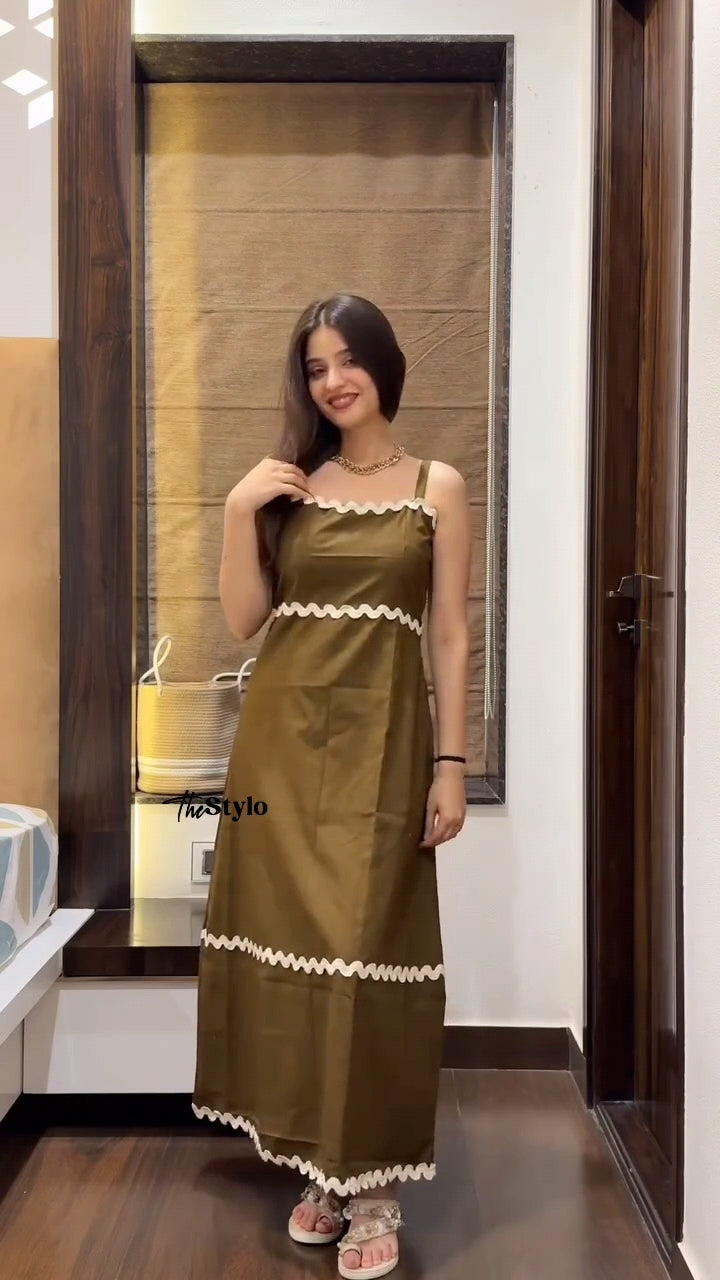 Mahendi Green Maxi One Piece