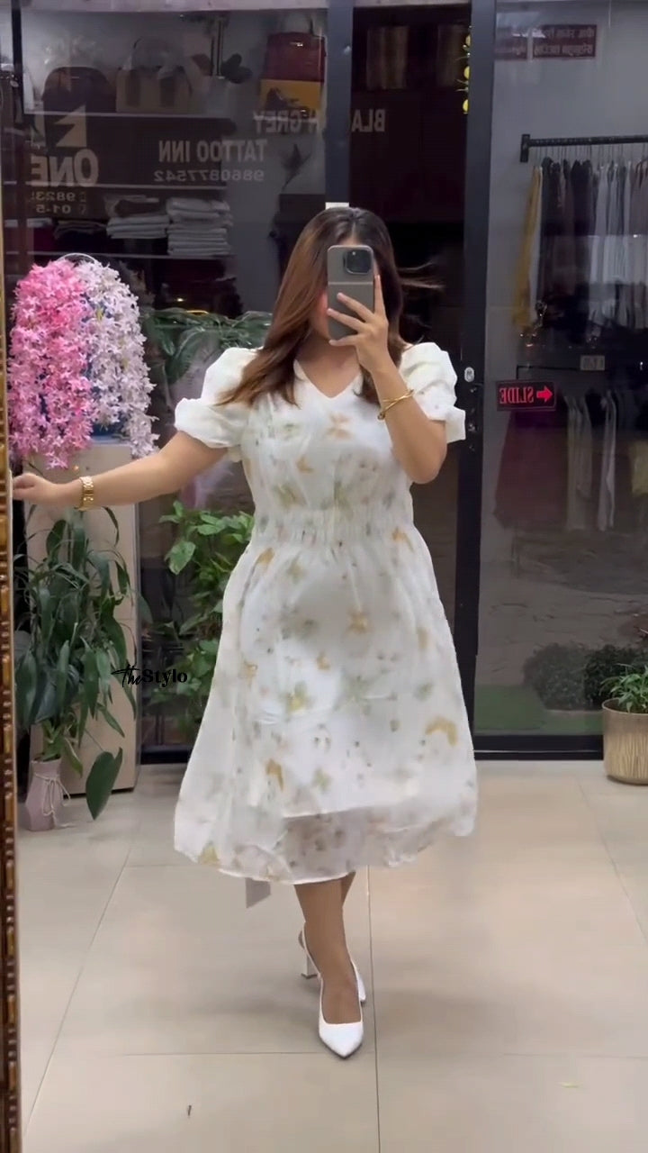 Modern Flare Frock