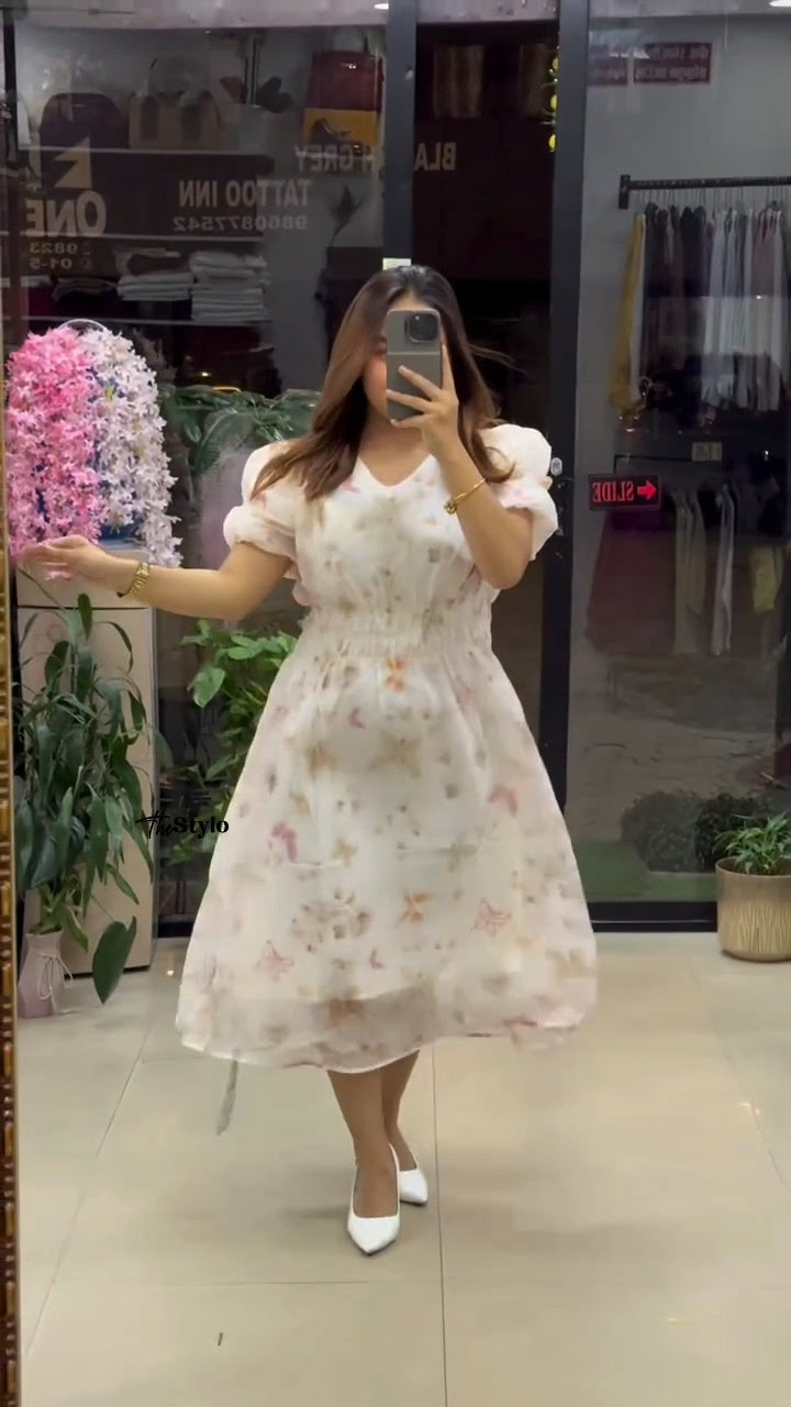 Modern Flare Frock