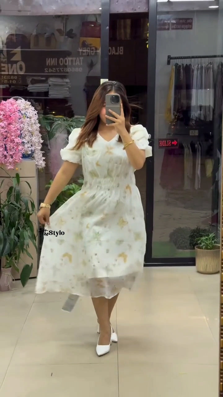 Modern Flare Frock