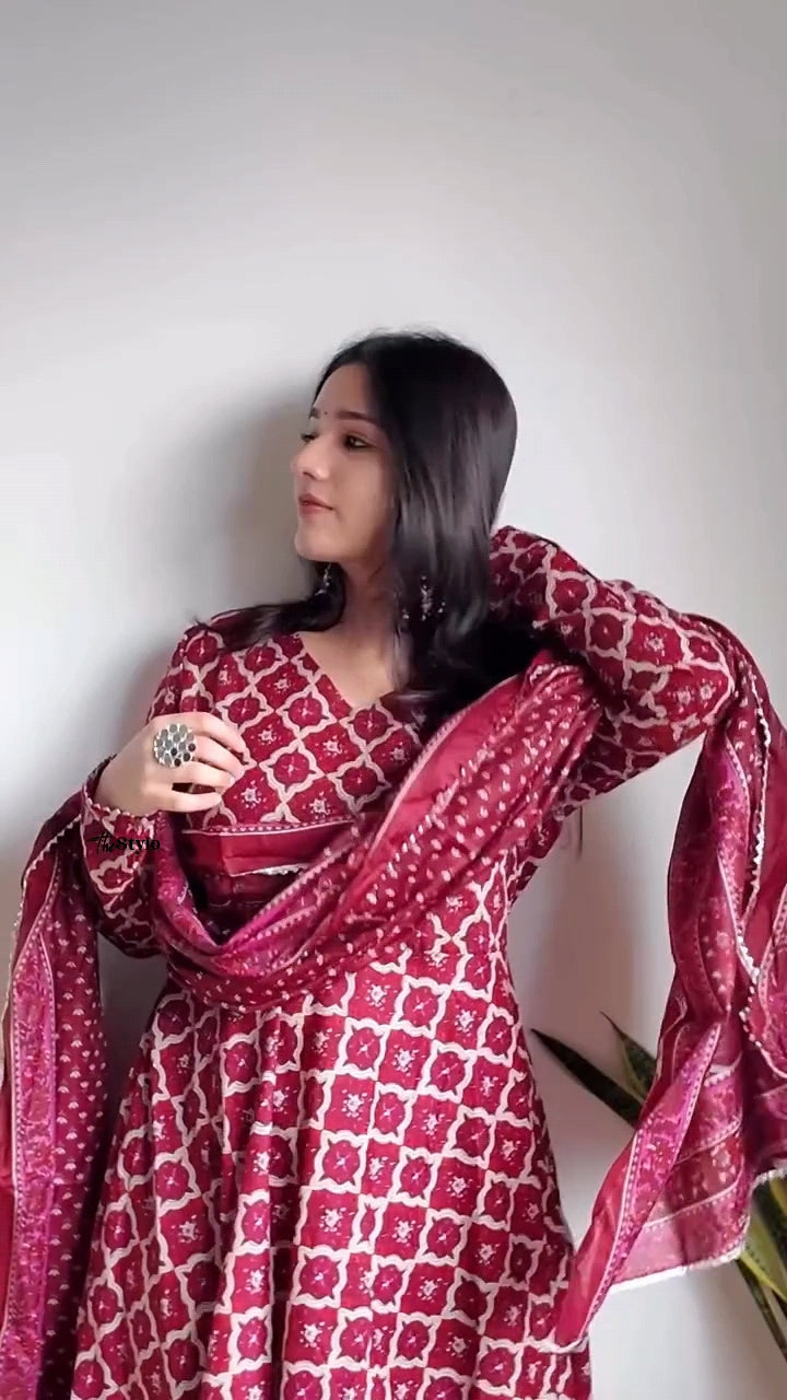 Fusion Heritage Flared Suit Set