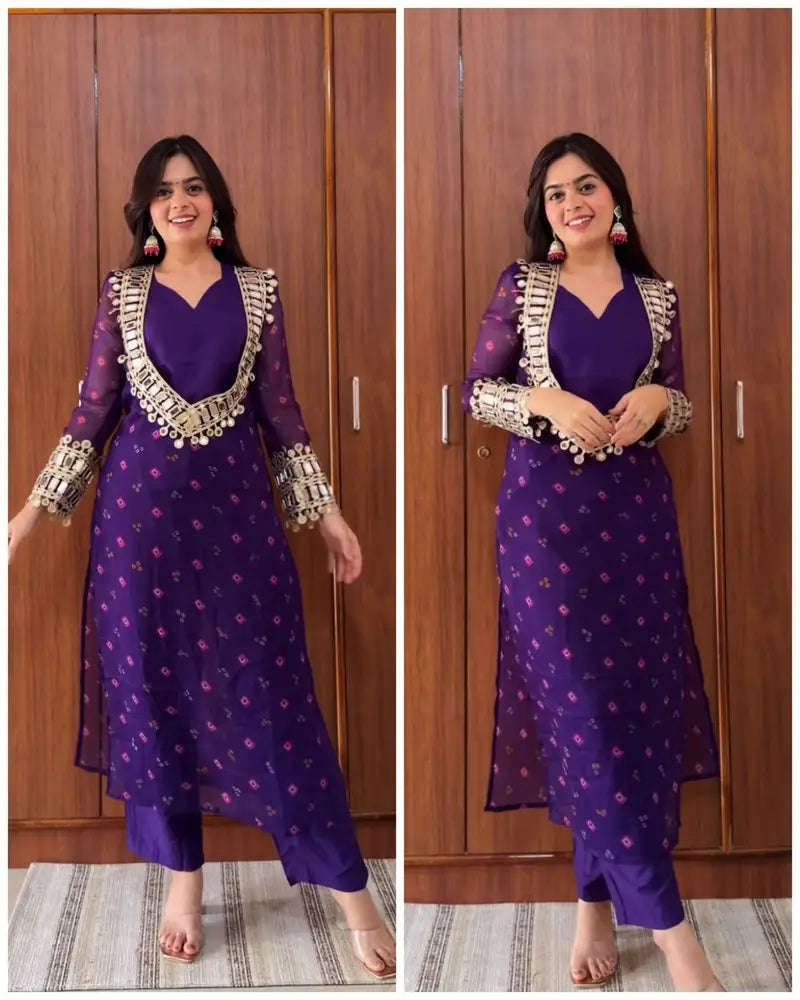Women's Grace Chiffon Three-Piece Set