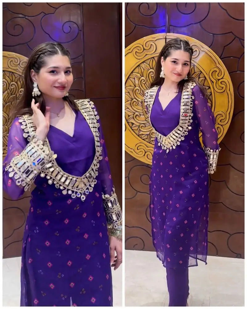 Women's Grace Chiffon Three-Piece Set
