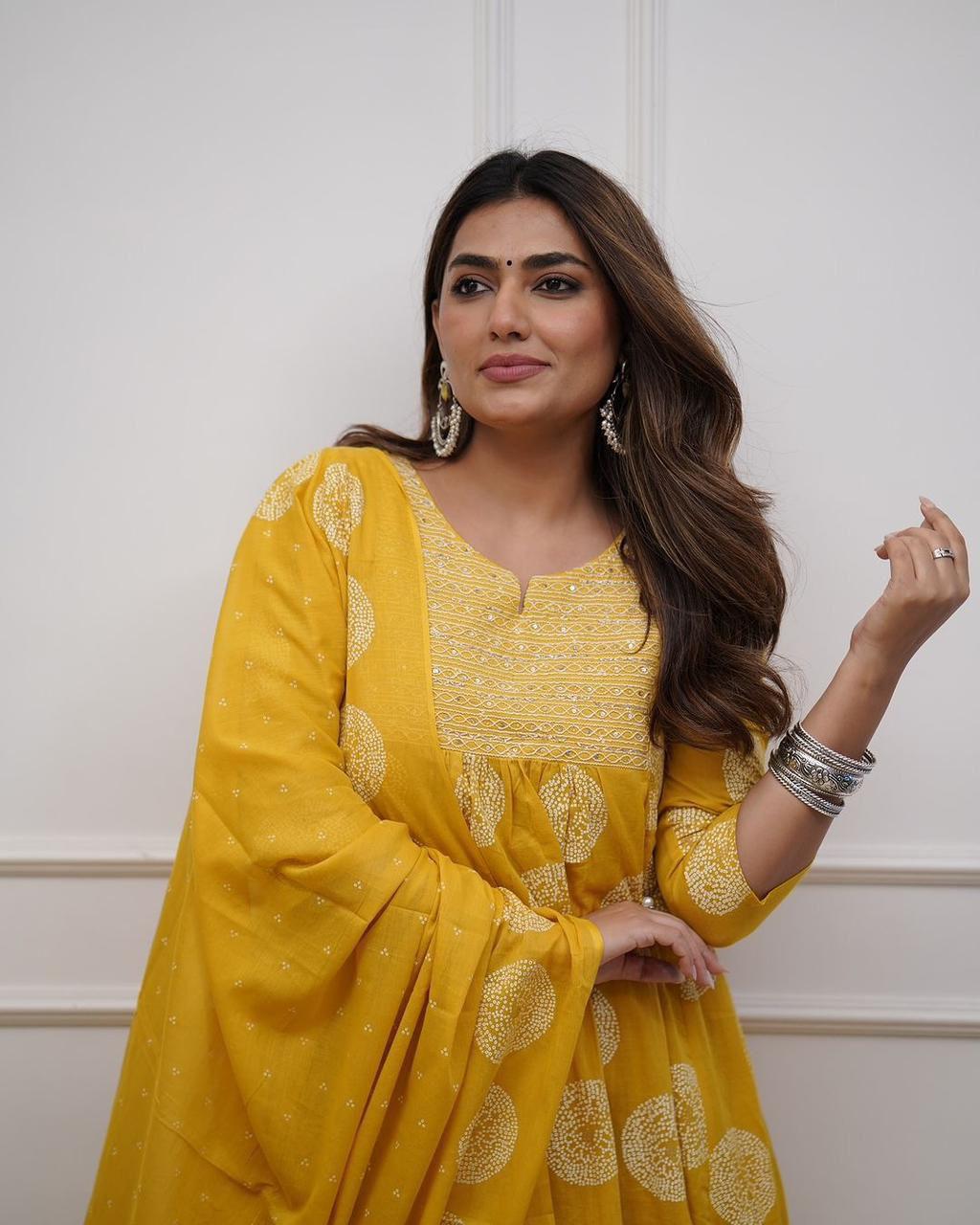 Cotton Print Suit set
