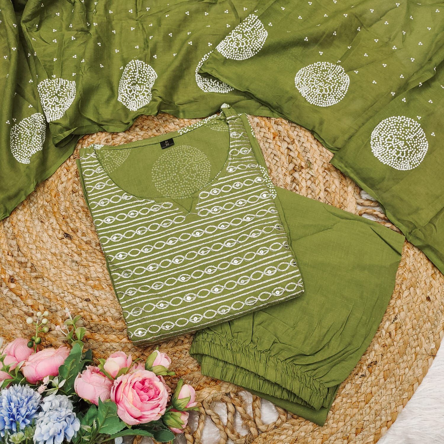 Cotton Print Suit set