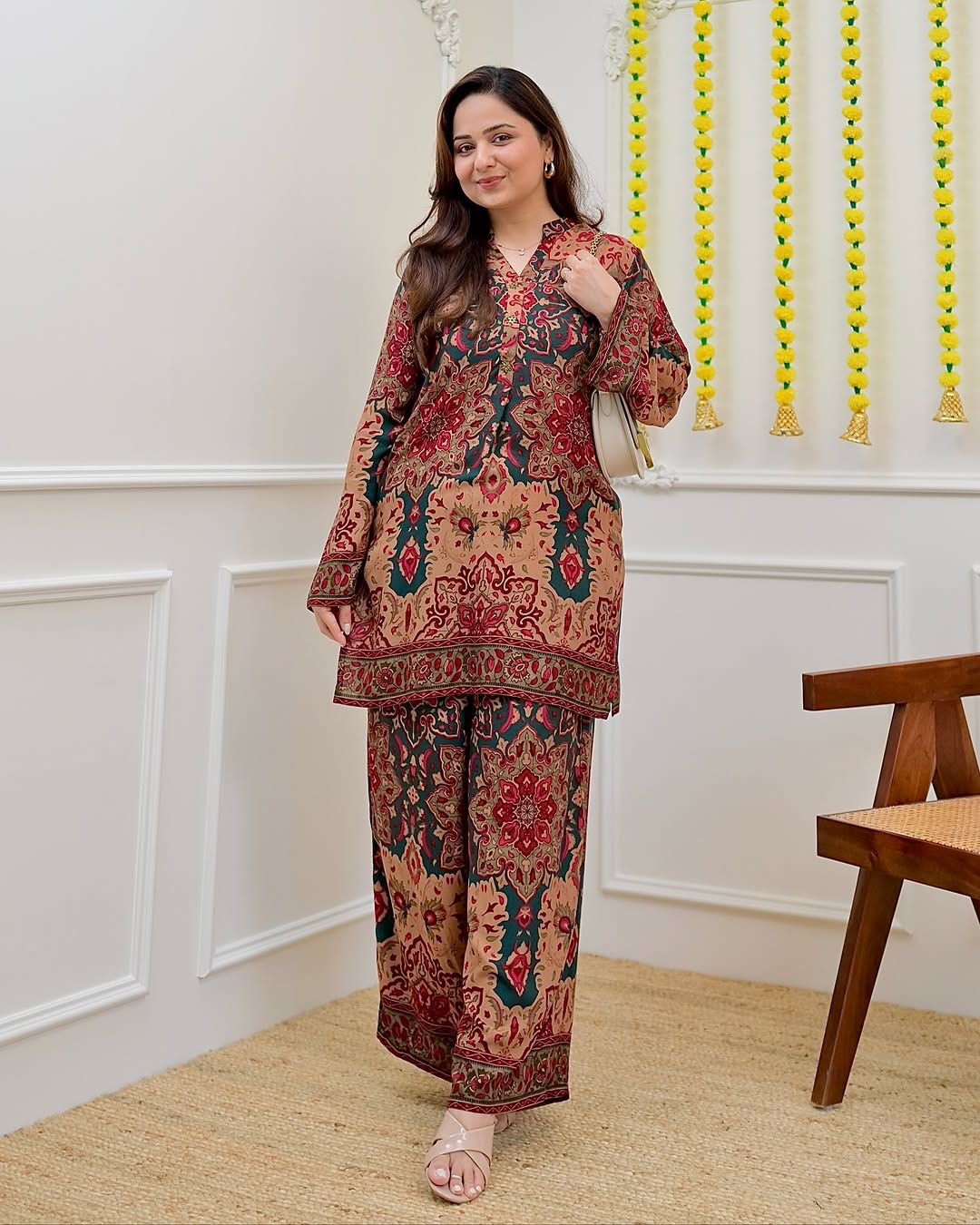 Vibrant Printed Cord Set