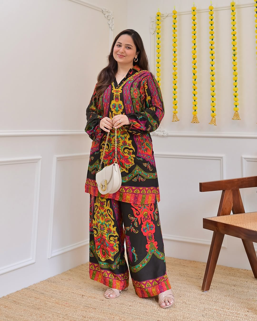 Vibrant Printed Cord Set
