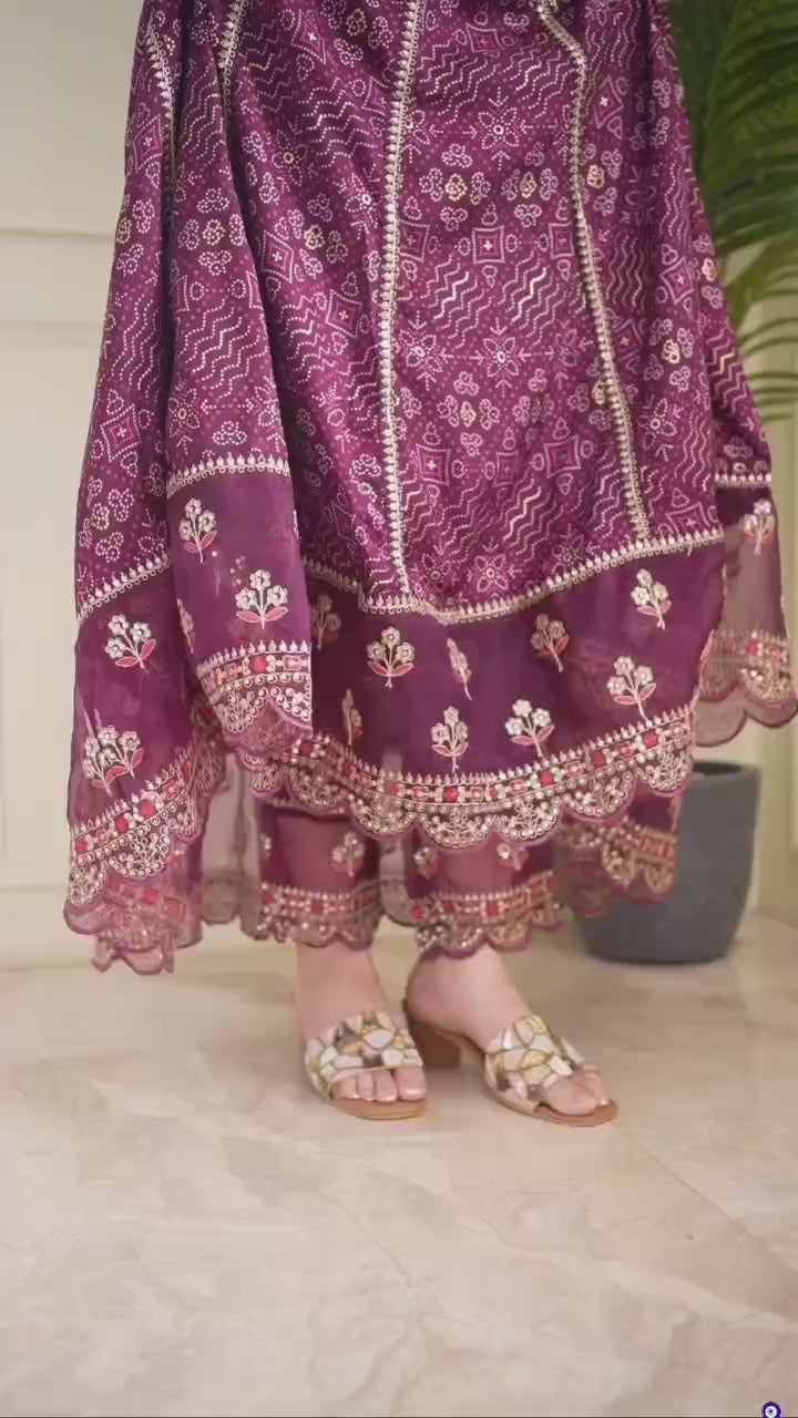 Anarkali Suit Set