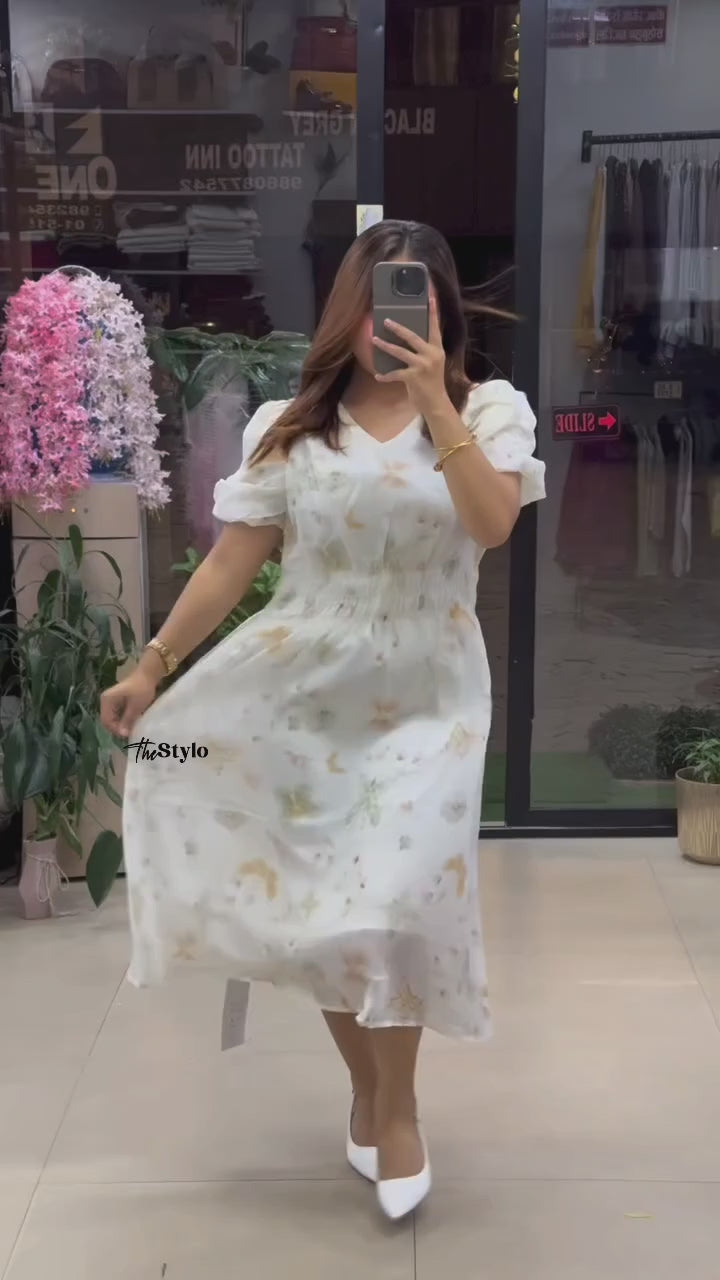 Modern Flare Frock